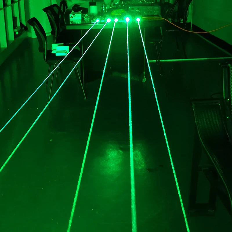 Lasers 520nm 1W Green Laser Module DC12V Focusable DIY OX Laser Head 1000mW Diode Laser for Stage Laser Bird Repellent  With TTL
