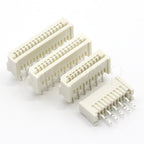 1.25MM FFC/FPC Connector LCD Flexible Flat Cable Socket Double Row Right Angle Pin Type 4P/5P/6P/7P/8P/9P/10P/11P/12P/13P/14-32P