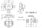 20Pieces 12V Side Push Button Tact SW Momentary Tact Switch 4Pin SMD 3X4mm/3.5x4.7mm/4x6mm for Phone/MP4/Keys