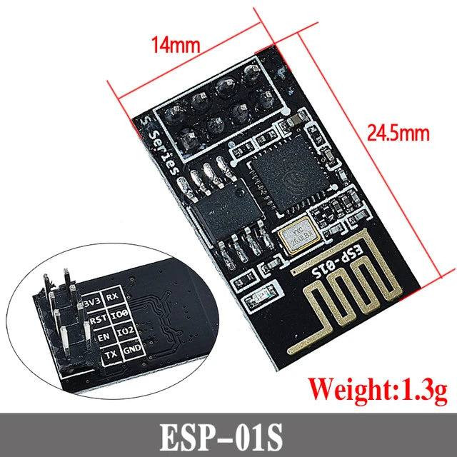 ESP8266 ESP-01S 5V WiFi Relay Module DS18B20 DHT11 Things Smart Home Remote Control Switch for Arduino Phone APP