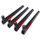 100pcs Wholesale 2.4G 5.8G Dual Band Router Antenna RP SMA Male Universal Antennas Amplifier WLAN WiFi Booster