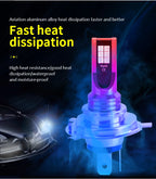 2PCS H8 H11 Led HB4 9006 HB3 9005 Fog Lights Bulb 3030 12SMD 6000K White Car Driving Running Lamp Auto Front Lamp Leds Light 12V