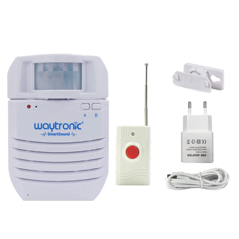 PIR Infrared Human Body Detector Motion Activated Audio Player Loudspeaker with Voice Recordable for Special Sound