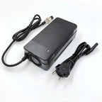 67.2V2.5A Fast Charger For 60V Wheelbarrow Harley Citycoco 16S 60V Lithium Battery GX16 Connector with Cooling Fan 100-240V