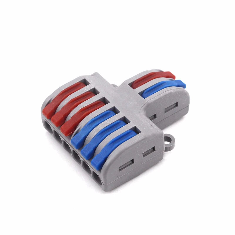 Wire Connector Mini Fast Universal Wiring Electrical Cable Conector LED Lamp Push In Terminal Block 222 SPL-62 SPL-42 Splic