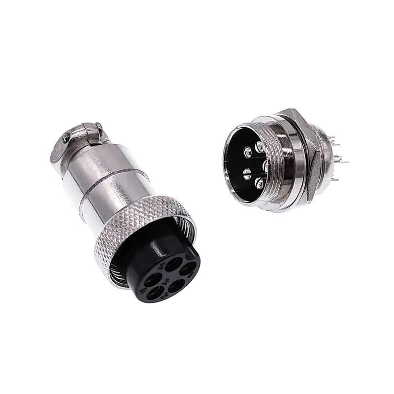 10Set Metal Connectors GX20 2-Pin Circular Female Male 3-Core 4-Core Aviation Plug Quick Plug Cable Connector