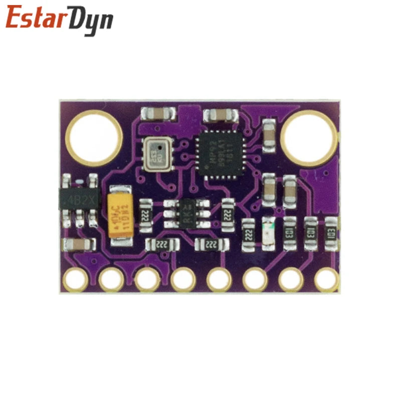 MPU-9250 MPU9250 BMP280 SPI IIC/I2C 10DOF Acceleration Gyroscope Compass 9-Axis Sensor Board Module GY-91 For 3-5V