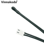 1PCS NTC Thermistor Temperature Sensor B3950 10K 1% Air Probe Air Conditioning Probe 20/35/50CM 1/2M