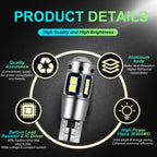4Pcs W5W T10 LED Canbus Light Bulbs White Ice blue for Car Interior Dome Light Trunk Lamp Parking Lights Error Free 12V