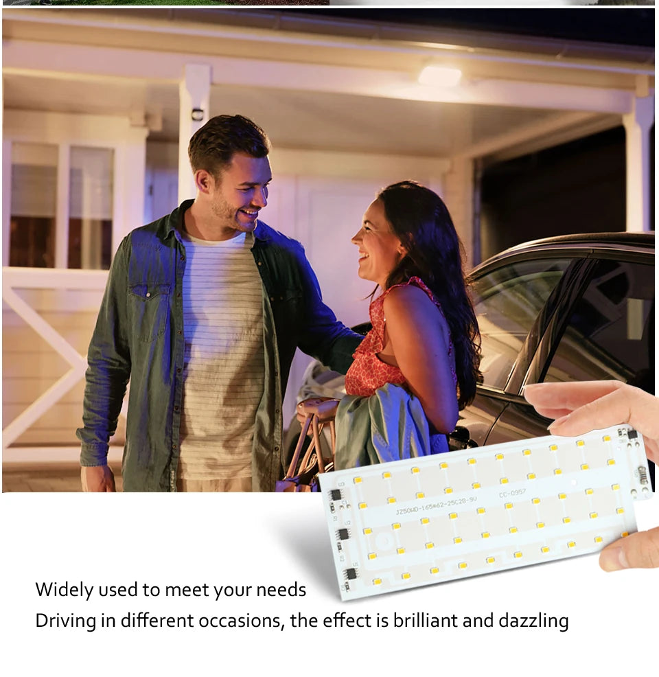 50W LED Chip AC 220V LED Floodlight SMD 2835 LED Lamp Beads Spotlight For Flood Light Street Lamp Outdoor Lighting Chip Diode