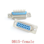 DB9 DB15 DB25 DB37 Male and Female RS232/9/15/25/37 Pin DB plug for welding plate connectors