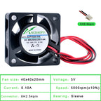 ACP4020 4cm 40mm Fan 40x40x20mm DC5V 12V 24V Cooling Fan for Inverter Router Inverter Power Supply