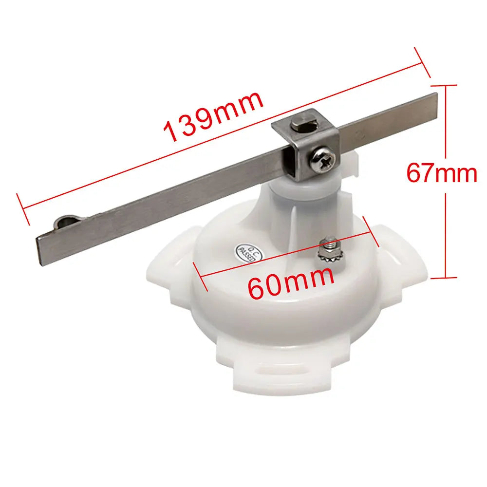 12V/24V STBD PORT Rudder Angle Meter 85mm Rudder Angle Indicator with 0-190 ohm Rudder Angle Sensor 7 Color Backlight Customized