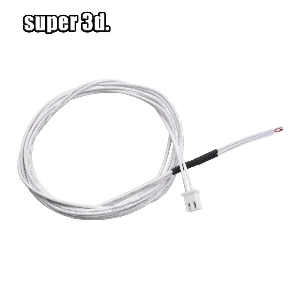 100K Ohm NTC 3D Printer Thermistor With Dupont/XH2.54 NTC3950 Thermal Sensor Heatbed Thermistors Temperature Heater Cable