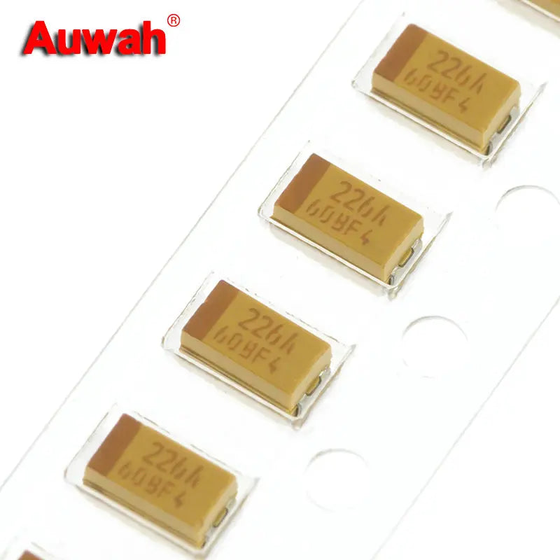 20pcs 22uF 6.3V 10V 1206 Type A SMD Tantalum capacitor TAJA226K010RNJ TAJA226K006RNJ 226J 226A  New original