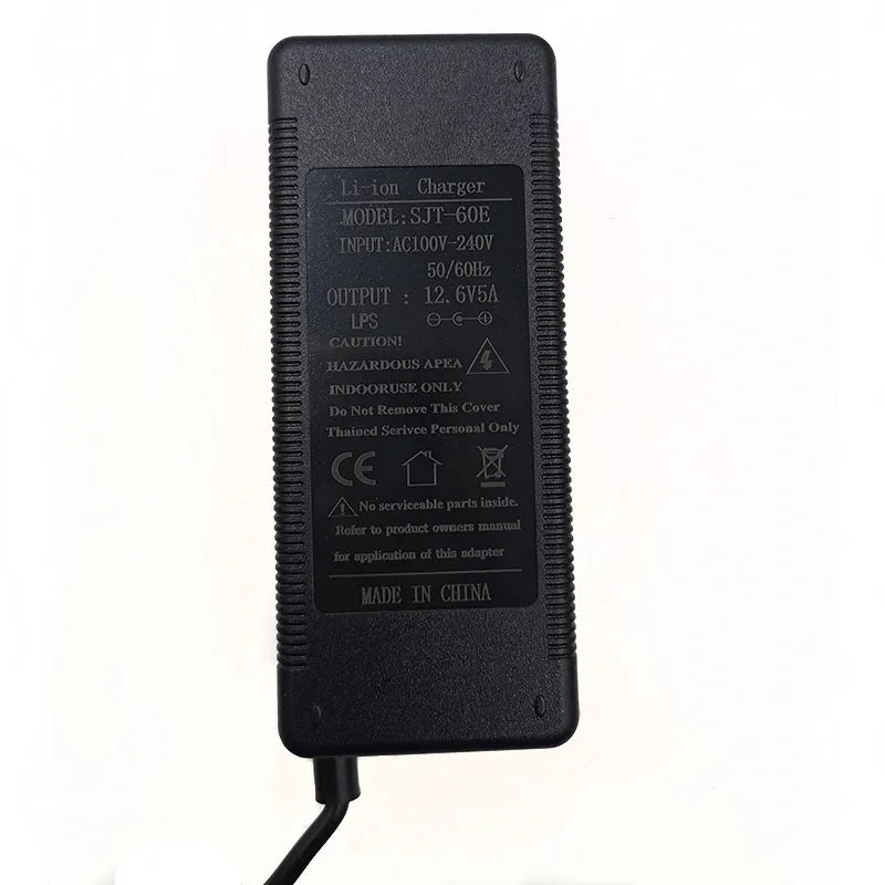 12.6V 5A Battery Charger for 18650 Li-ion 3Series 12V Lithium Battery Pack Charger EU/US/UK/AU Plug High Quality Free Shipping