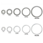 WS2812b Led Ring Addressable 8/16/24/35/45Leds 5050 RGB Led Diode Ring Color IC Built-in LED