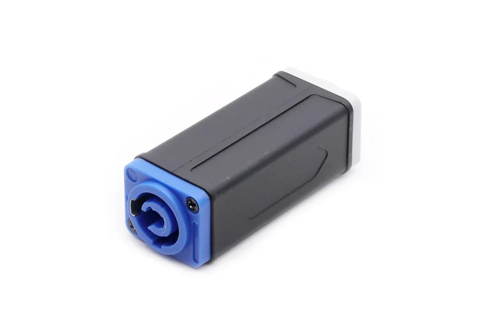 1pc New Arrival LED PowerCon AC Coupler Adapter Extender connector High quality Speakon Panel mount straight adapter