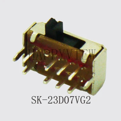 20PCS Mini Slide Switch On-OFF Micro Toggle Switch 1P2T H=1.5/2/4MM Miniature Horizontal Slide Switch SMD/DIP