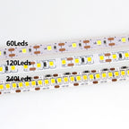DC 5V 12V 24V Led Strip Light Diode Tape PC TV SMD 2835 1M - 5M 60/120/240 Leds/m 5 12 24 V LED Strip Decoration Light For Rooms