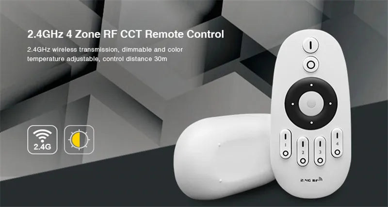 Miboxer Tuya APP Smart Controller WiFi+2.4G FUT035W+ 2in1 FUT037W+ 3in1 DC12-24V Single Color Dual White RGB RGBCCT LED Strip