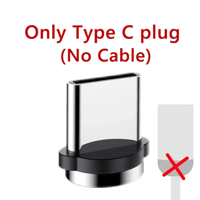 Magnetic Cable Micro USB Type C Magnetic Charge Charger Cable for Huawei Samsung Android Mobile Phone 1m 2m cable