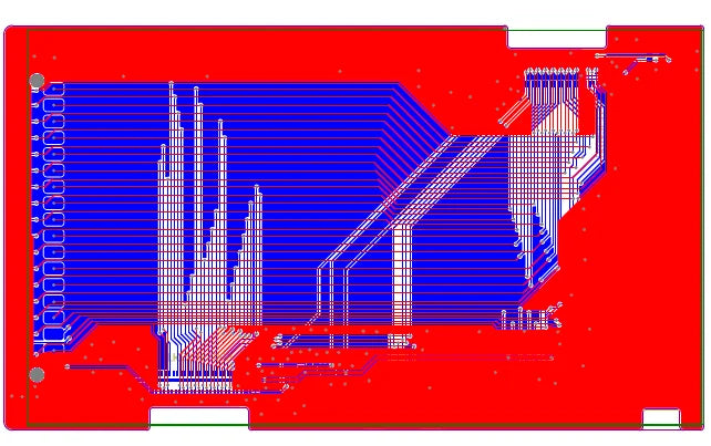 IPS 4.3 inch 16.7M TFT LCD Capacitive Touch Screen with Adapter Board HX8369A FT5216 Drive IC 480*800 RGB888/24Bit MCU Interface