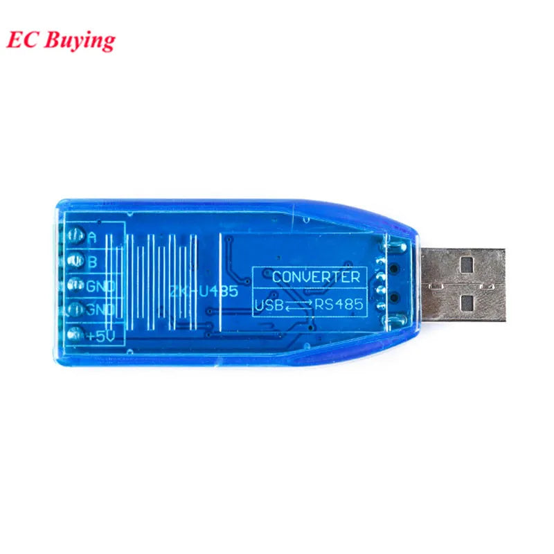 Industrial USB To RS485 Communication Module Bidirectional Half Duplex Serial Line Converter TVS Protection 485 CH340G Isolated