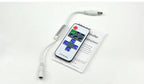 DC 12V LED Strip Single Color Controller RF Remote Control  17keys For monochrome 5050 2835 SMD LED Strip Light