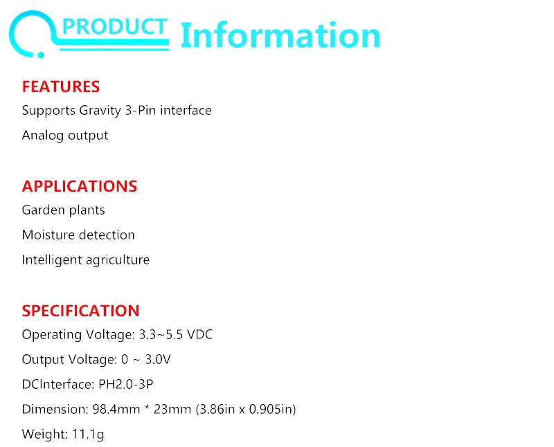 Capacitive Soil Moisture Sensor Module / Soil Humidity Digital Display Relay Control Module Automatic Watering For Arduino