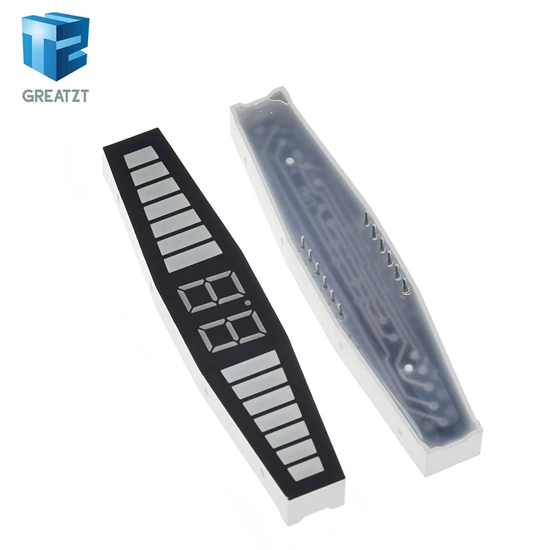 1/2PCS Reversing Radar Display 0.36 Connected Digital Tube LED Seven Segments Gongyang Green/Yellow/Red Three Colors