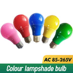 Colorful Led Light Bulb E27 3W 5W 7W 9W Lamp AC220V 110V Red Blue Green Yellow Pink Lamparas Lampara For Bar KTV Party Lights