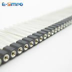 3pcs 2.54mm L17.8mm Round Pin Header Female Single Row 1x40Pin Crystal Socket Holder Female Header Connector
