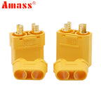 Amass XT90 Plug Male Female Battery Connectors 4.5mm Gold Plated Banana Plug For RC Lipo Car Airplane Drone Truck Toy