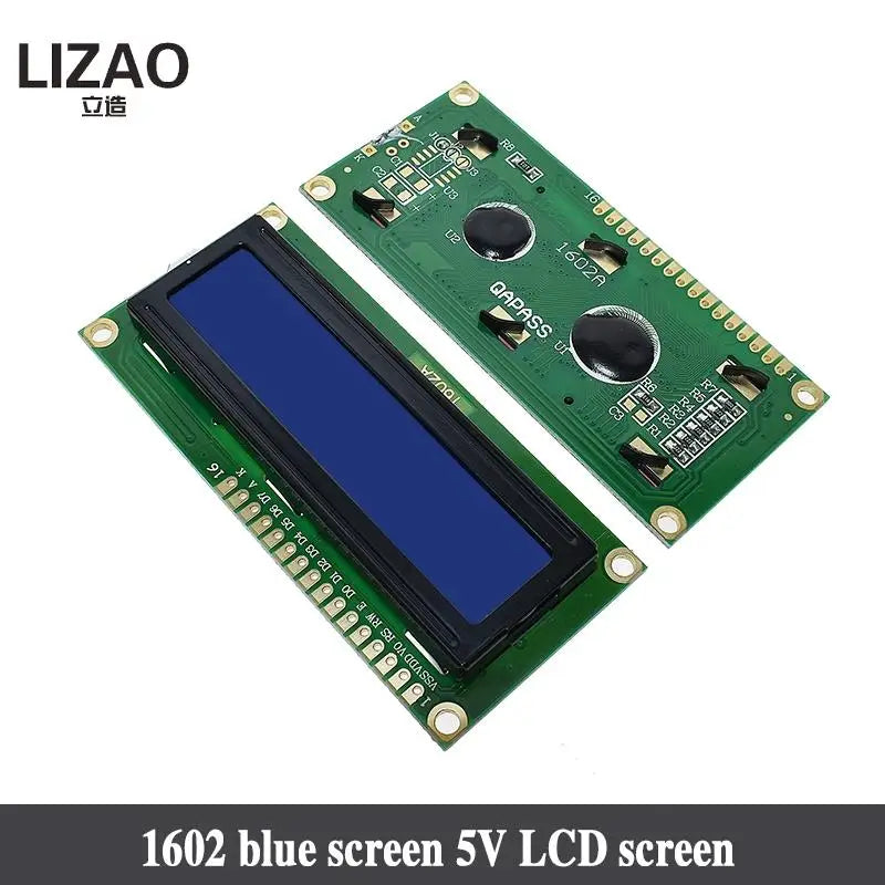 LCD1602 LCD 1602 2004 12864 module Blue Green screen 16x2 20X4 Character LCD Display Module HD44780 Controller blue black light