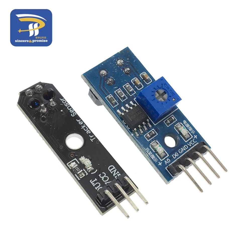 TCRT5000 Infrared Reflective Sensor IR Photoelectric Switch Barrier Line Track Module For Arduino Diode Triode Board 3.3v
