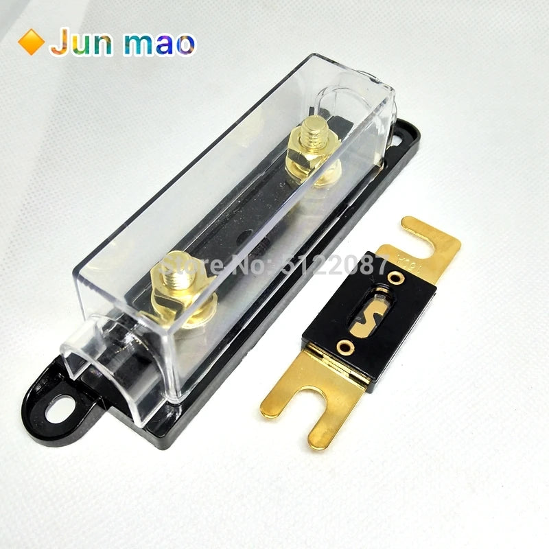 ANL Fuse Holder Bolt-on Fuse Automotive Fuse Holders Fusible Link with Fuse 40A 60A 80A 100A 200A 250A 300A Fuses AMP