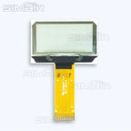1.51 1.54 Inch 24PIN SPI/IIC/6800 COG 3.3V Blue PMOLED Screen SSD1309 Graphic 128x56 Display Transparent OLED 128x64
