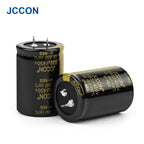 2Pcs JCCON Audio Electrolytic Capacitor 25V 35V 63V 100V 200V 250V 400V 450V 6800UF 10000UF 22000UF For Hifi Amplifier Low ESR