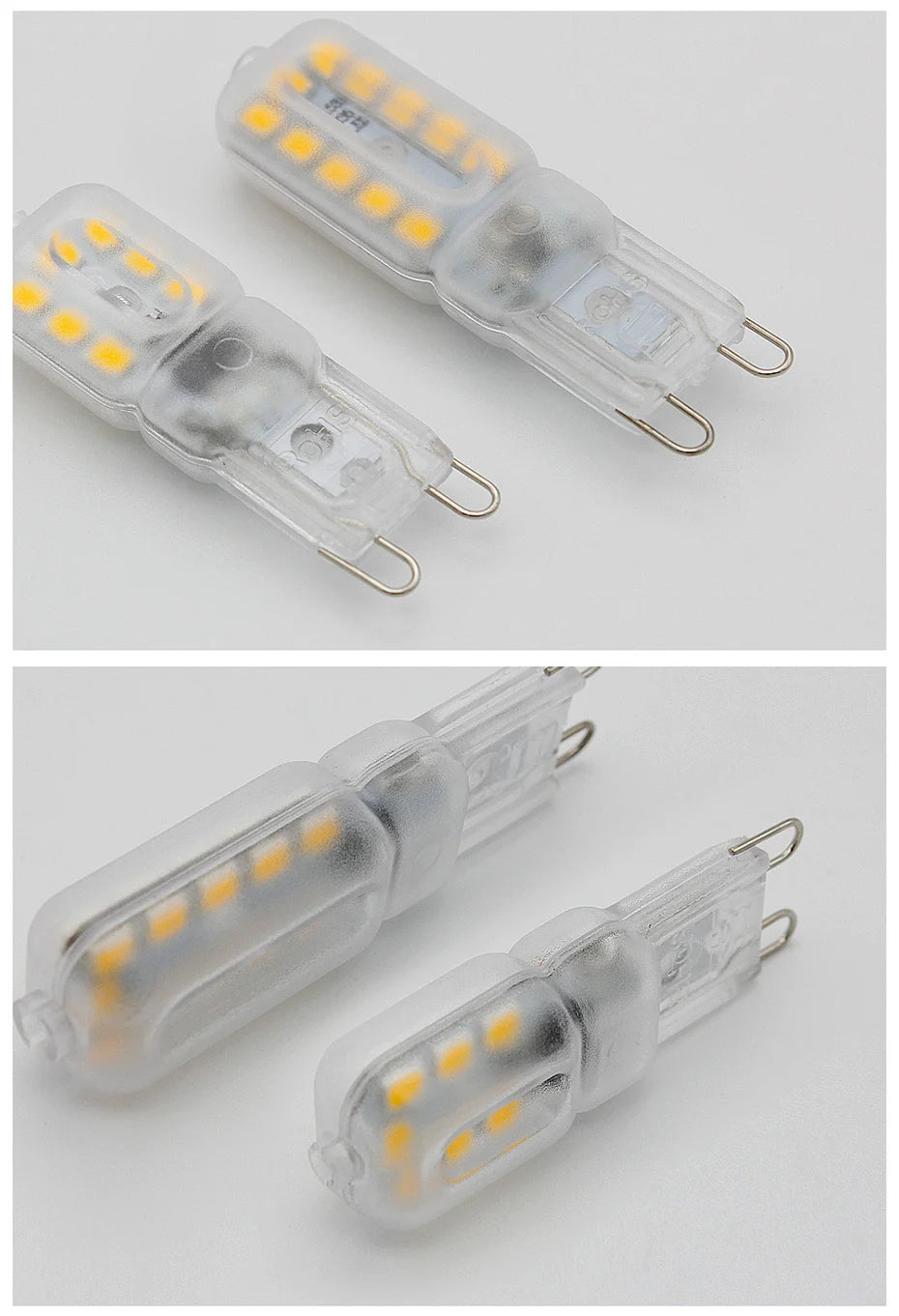 10pcs G9 Led Bulb 110V 220V 3W 5W SMD2835 White Warm Bombillas For Home Light Bulbs Crystal Chandelier Replace 30W Halogen Lamp