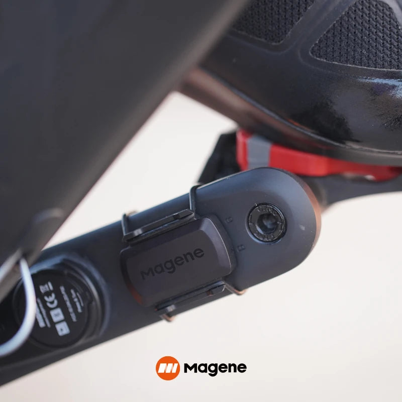 Magene S3+ Speed Cadence Sensor ANT Bluetooth Computer Speedmeter Dual Sensor Bike Accessories Compatible with WahooOnelap Zwift