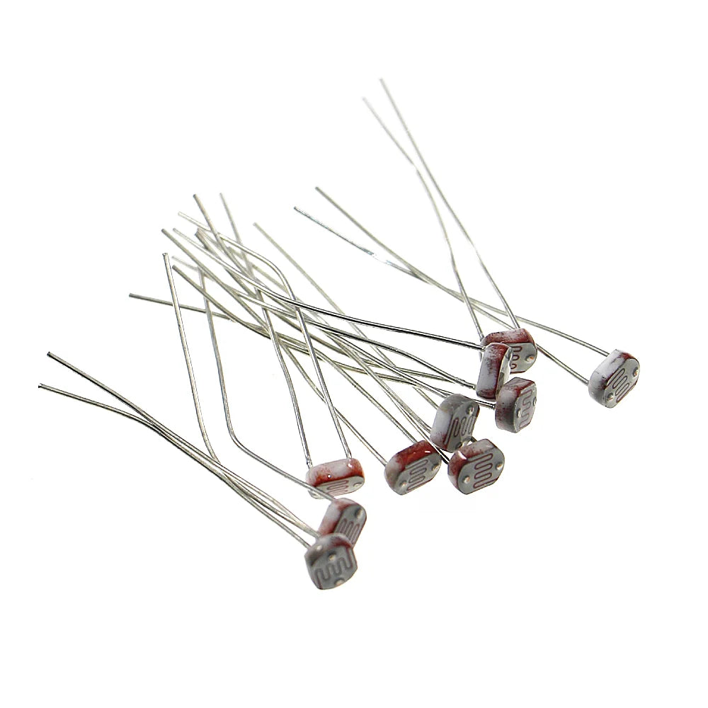 6Kinds*10pcs=60pcs GL5506 GL5516 GL5528 GL5537GL5539 GL5549 PhotoResistor kit Sample Assort Photosensitive Resistance