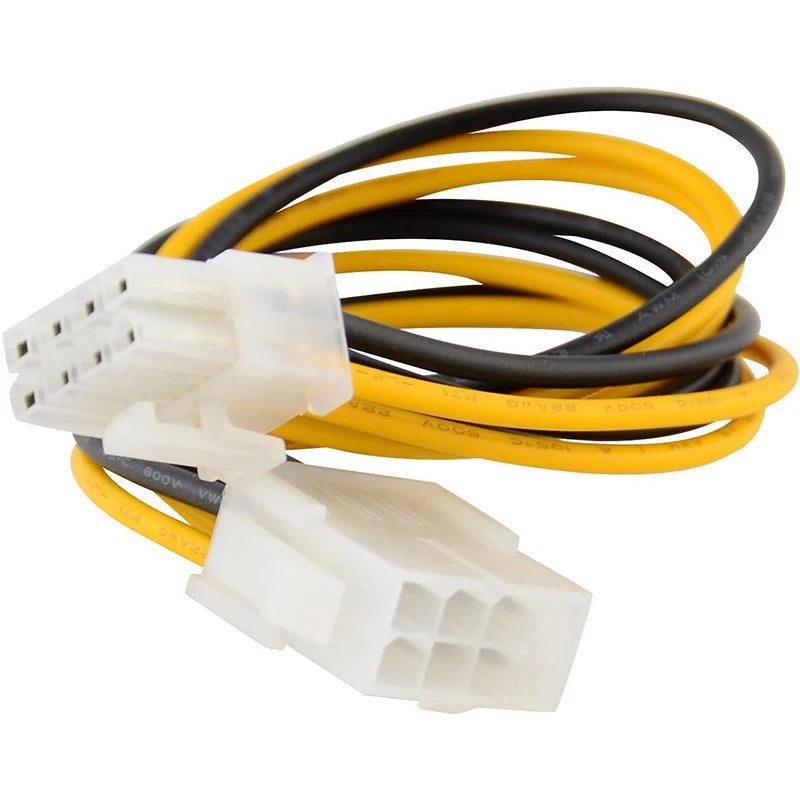 CPU 4 pin Molex 4pin to EPS 8pin Power Adapter,ATX P4 Molex 4 pin to 8 pin Power Extension Cable,ATX 12V 4-pin PSU Motherboard