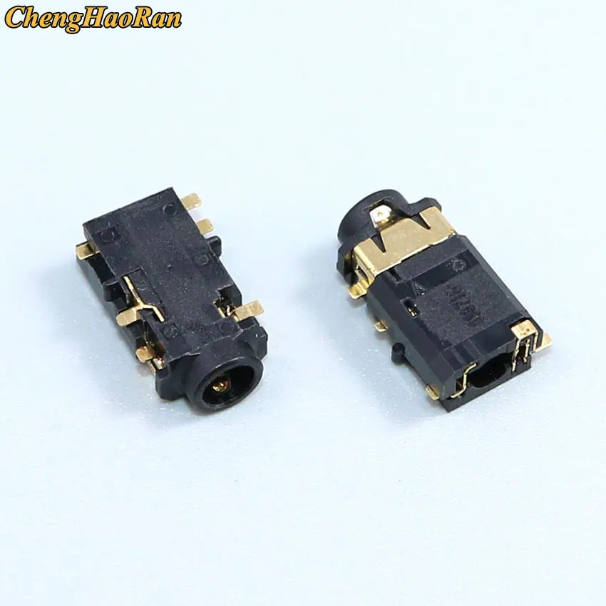 PJ Series 3.5mm Stereo Female Socket with Screw Audio Headphone Jack 3P Vertical Double Channel Connector 393 358 313 306（1-20）