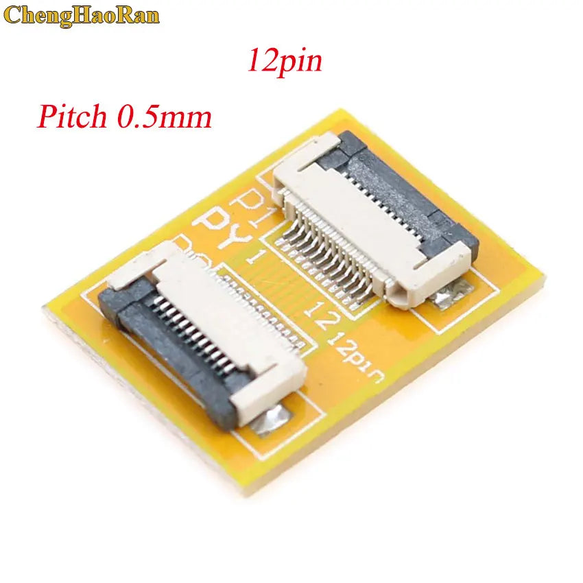 ChengHaoRan 1pc FPC FFC Flexible Flat Cable Extension Board 0.5 Pitch 6pin 10pin 12pin 24pin 30pin 40pin 50pin 60pin Connector
