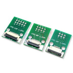 FPC FFC 0.5MM 1.0MM Pitch Conversion board DIY PCB board 6P~60P 6 8 10 20 24 26 30 34 40 50 60 P connector For Cable transfer