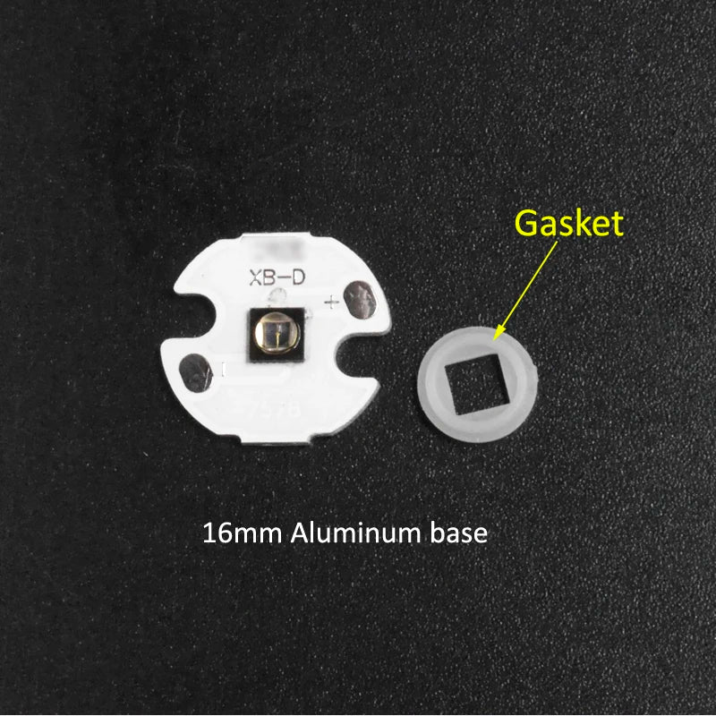 IR 850nm 940nm 5W LED Emitter SFH 4715AS SFH 4725AS Aluminum Plate 17mm 4*AMC7135 1400mAh 1-Mode Driver Board Set