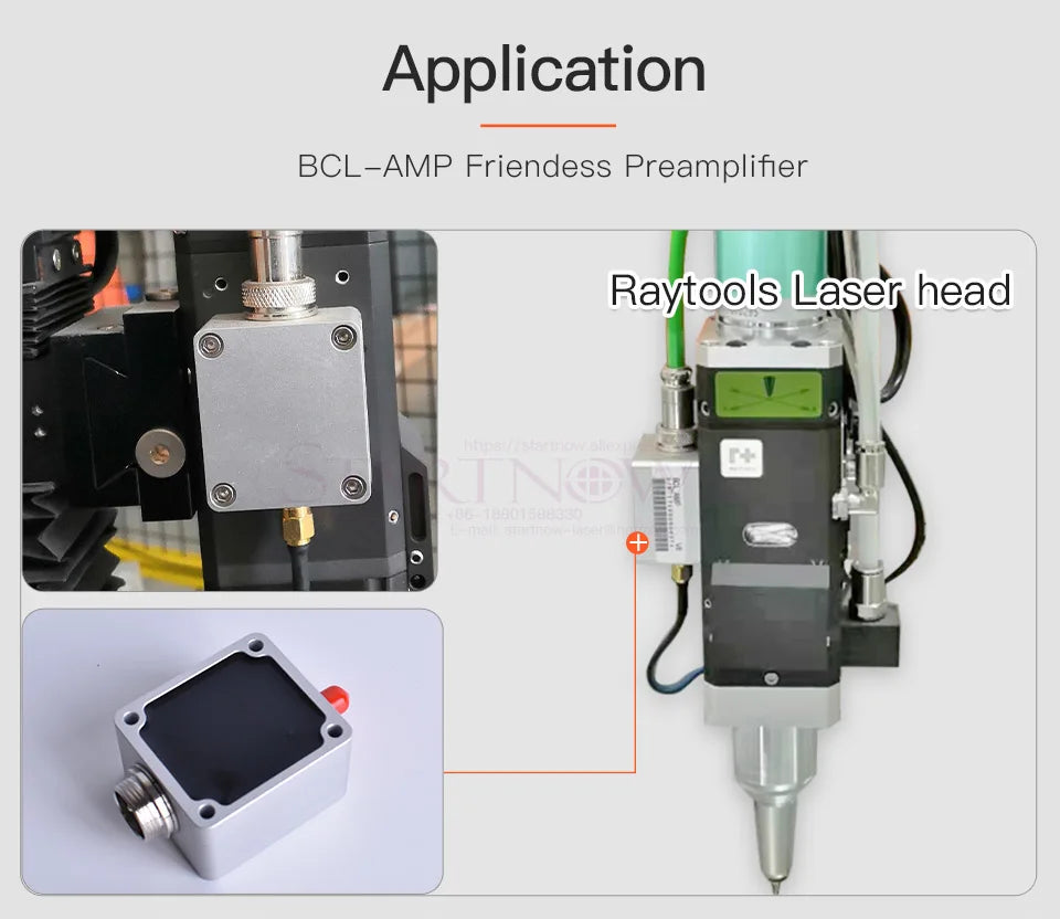 Friendess BCS100 FSCUT Controller Precitec Raycus WSX Laser Head Preamplifier BCL-AMP Sensor Amplifier