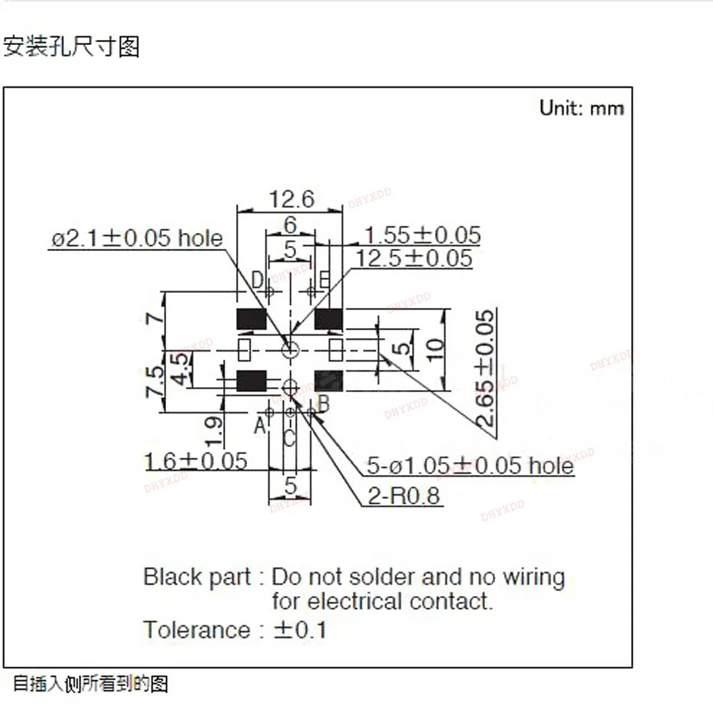 1pcs ALPS- EC11K1525401 Rotary Encoder Code Switch 30 Position 360 Degree Rotation With Push Button 5pin Handle 20mm Half Shaft