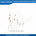 20PCS 1N60 1N60P DO-35 Schottky Germanium Diode TV Radio FM Detection 1N4148 1N914 DB3 DB4  BAT85